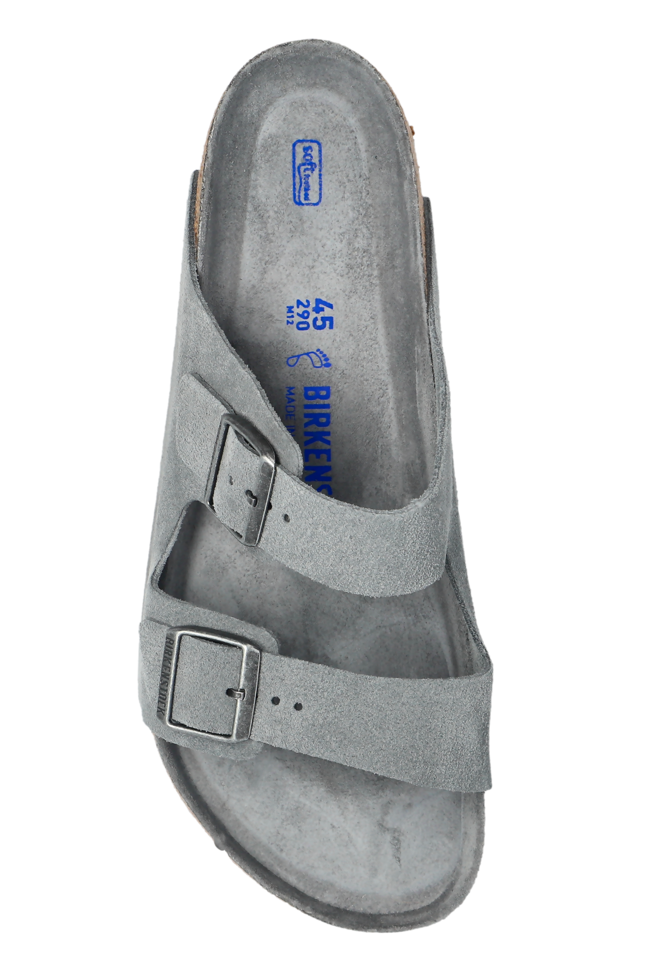 BIRKENSTOCK Arizona BS ベントグレー 42 Arizona | Soft Footbed | Suede | Stone Coin – Birkenstock